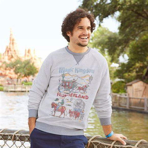 Junk Food Clothing Other - Disney x Junkfood  Frontierland Sweatshirt NWOT Sz Mens Small